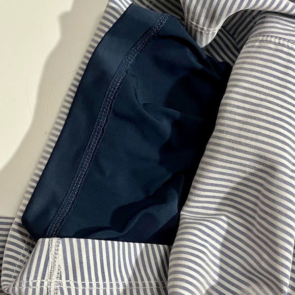 Birddogs Shorts - Blue and White Stripes Flying Wasps - Picture 5 of 7